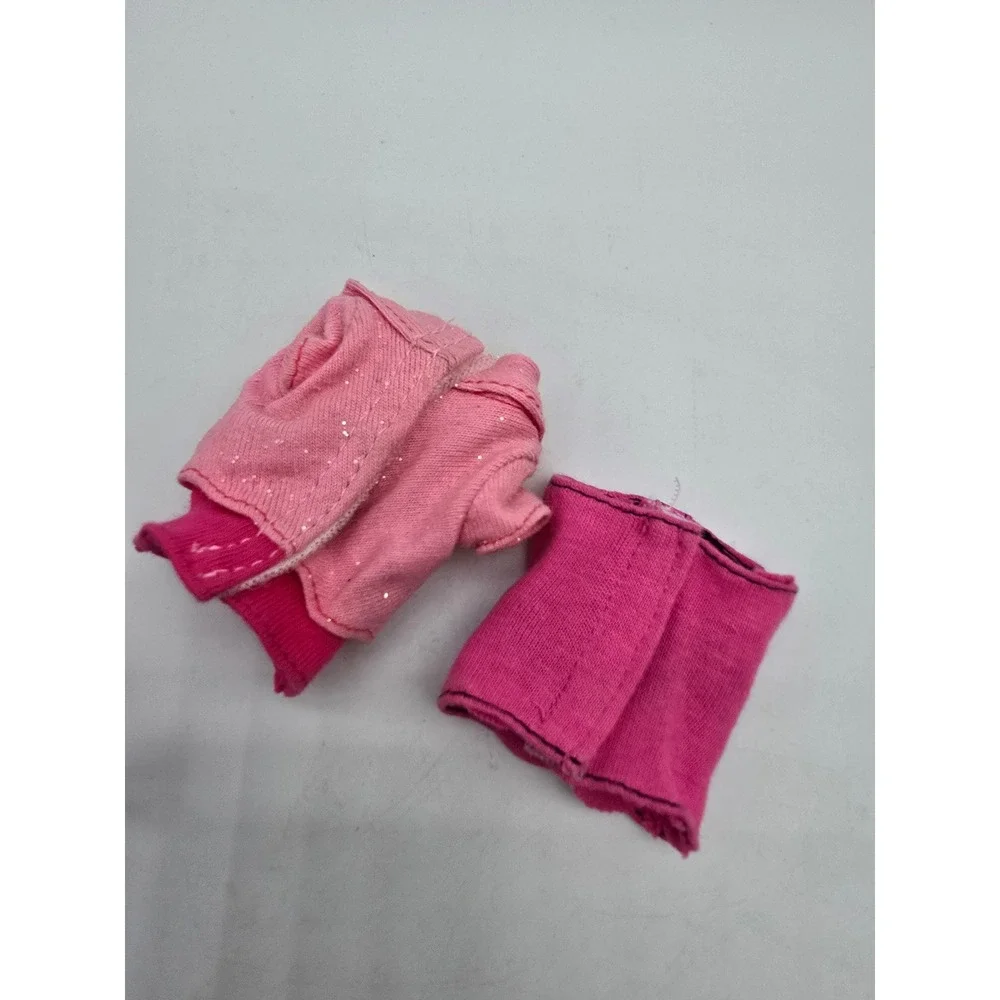 Vintage 90s & Y2K Barbie Clothes Lot Jumpsuit Floral Dresses Pink‎ Tops 6 Piece